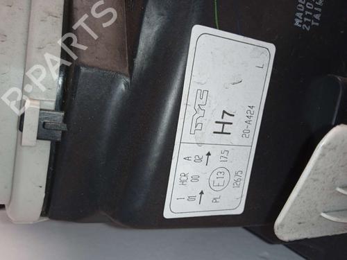 Left headlight OPEL CORSA C (X01)  | BP24664471C28 