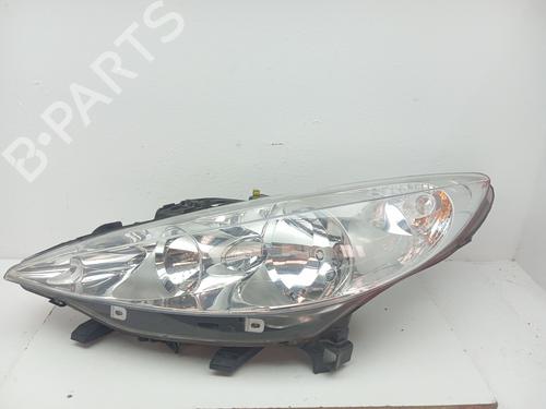 Used Left headlight Left headlight PEUGEOT 207 (WA_, WC_) 1.6 HDi (90 hp) 34399068 34399068