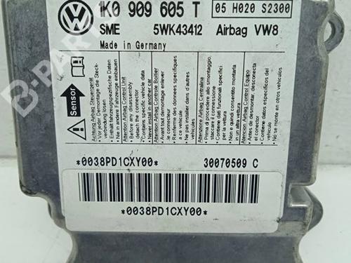 Used ECU airbags VW JETTA III (1K2) 1.9 TDI (105 hp) 4345131
