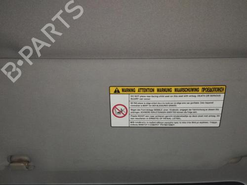 Høyre solskjerm HONDA CIVIC VIII Hatchback (FN, FK) 2.2 CTDi (FK3) (140 hp) 31615130