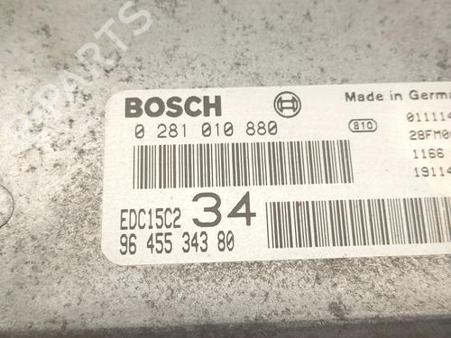 Engine control unit (ECU) PEUGEOT 607 (9D, 9U) 2.2 HDi | BP31620034M57 