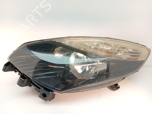 Used Left headlight Left headlight RENAULT SCÉNIC III (JZ0/1_) 1.5 dCi (110 hp) 39654084 39654084