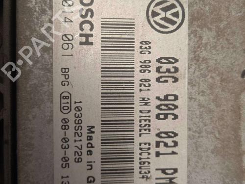 Engine control unit (ECU) VW GOLF V (1K1) 1.9 TDI | BP11160264M57 - Image 3