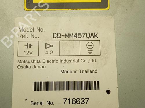 Used Radio MAZDA 6 Saloon (GG) [2002-2008]  4284256