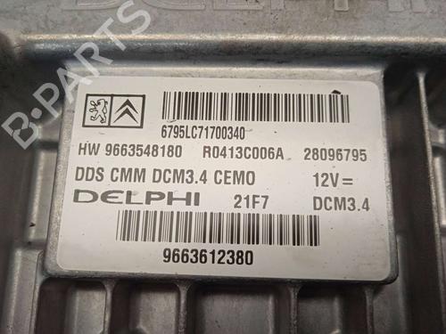 Engine control unit (ECU) PEUGEOT 407 (6D_) 2.0 HDi 135 (6DRHRH, 6DRHRE, 6DRHRG, 6DRHRJ) | BP13254088M57