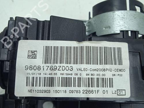 Headlight switch PEUGEOT 2008 I (CU_) 1.2 THP 110 / PureTech 110 | BP40012497I24 - Image 8