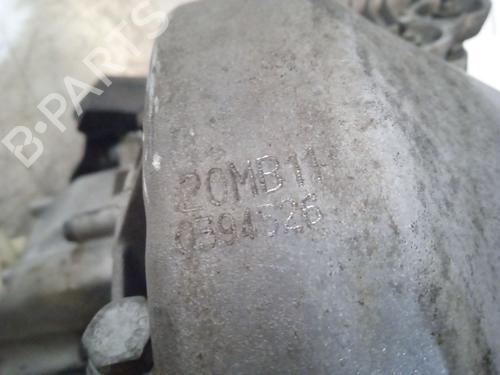 Used Gearbox Gearbox PEUGEOT 607 (9D, 9U) 2.0 HDI (136 hp) 40495806 40495806