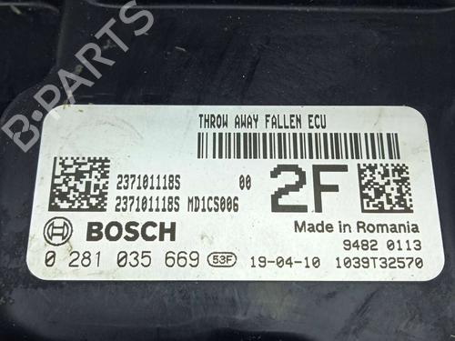 Engine control unit (ECU) DACIA LOGAN II | BP17614547M57 - Image 3