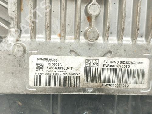 Engine control unit (ECU) PEUGEOT 607 (9D, 9U) 2.0 HDI | BP40227323M57 - Image 7