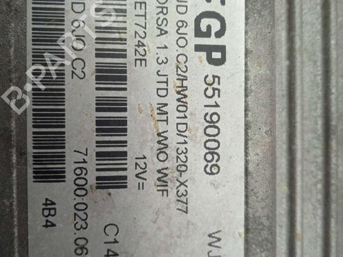 Engine control unit (ECU) OPEL CORSA C (X01) 1.3 CDTI (F08, F68) | BP16301507M57