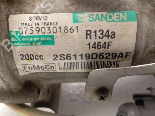AC compressor FORD FIESTA V (JH_, JD_) 1.4 TDCi | BP11867055M34
