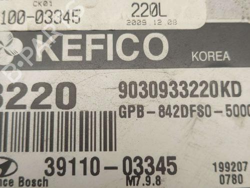 Engine control unit (ECU) HYUNDAI i20 I (PB, PBT) 1.2 | BP31620533M57 - Image 5