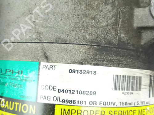 AC compressor OPEL CORSA C (X01) 1.2 (F08, F68) | BP31807567M34