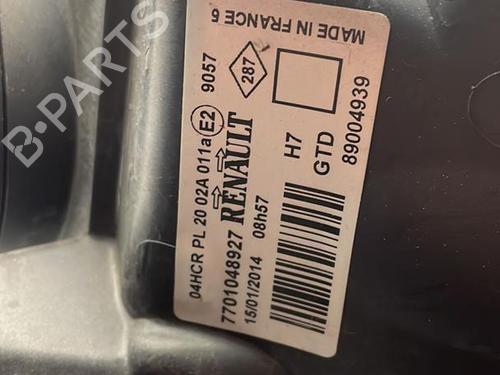Used Left headlight RENAULT LAGUNA II (BG0/1_) 1.9 dCi (BG08, BG0G) (120 hp) 4336585