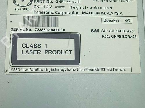 Radio MAZDA 6 Estate (GJ, GL) | BP31620185E6