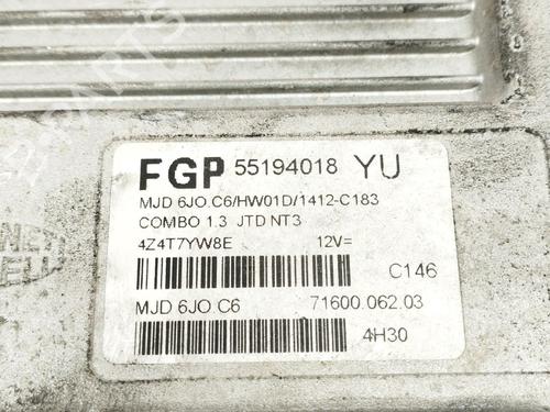 Engine control unit (ECU) OPEL COMBO Box Body/MPV | BP33456449M57 - Image 3