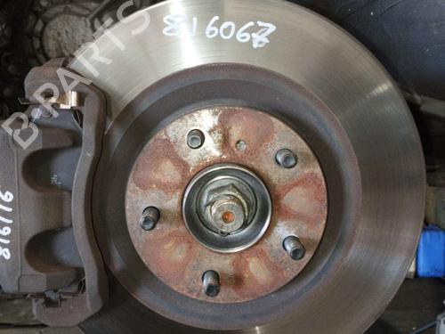 Used Left front steering knuckle NISSAN MURANO II (Z51) 3.5 4x4 (256 hp) 25440223