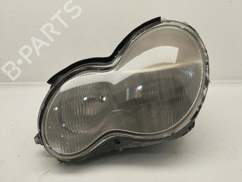 Used Left headlight MERCEDES-BENZ C-CLASS (W203) C 200 Kompressor (203.045) (163 hp) 22389229