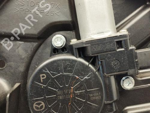 Front left window mechanism MAZDA 6 Hatchback (GH) | BP34189248C22 - Image 2