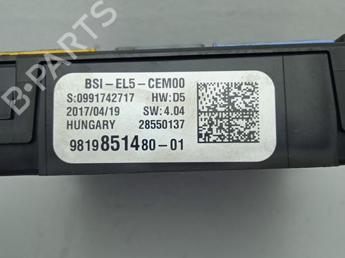 Fuse box CITROËN C4 Picasso I MPV (UD_)  | BP31619068E1 