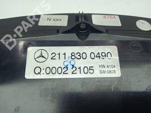 Climate control MERCEDES-BENZ E-CLASS (W211) E 200 CDI (211.004) | BP11166327I5