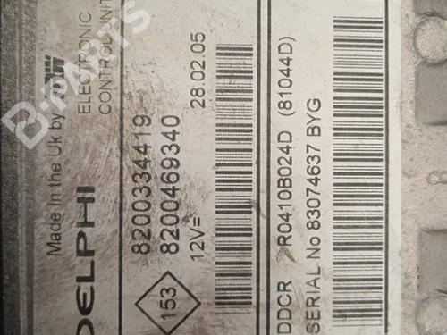 Engine control unit (ECU) RENAULT MEGANE II (BM0/1_, CM0/1_)  | BP11157766M57 
