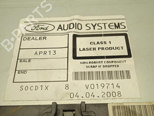 Used Radio FORD FOCUS II (DA_, HCP, DP) 1.6 TDCi (109 hp) 4363506