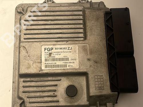 Used Engine control unit (ECU) OPEL CORSA C Hatchback Van (X01) 1.3 CDTI 16V (F08, W5L) (69 hp) 11914046