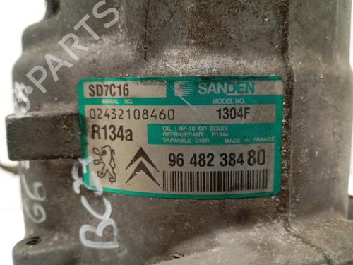AC compressor CITROËN C5 I (DC_) 2.0 HDi (DCRHZB, DCRHZE) | BP4347155M34
