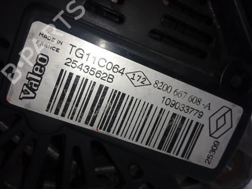 Alternator DACIA SANDERO  | BP24893065M7 