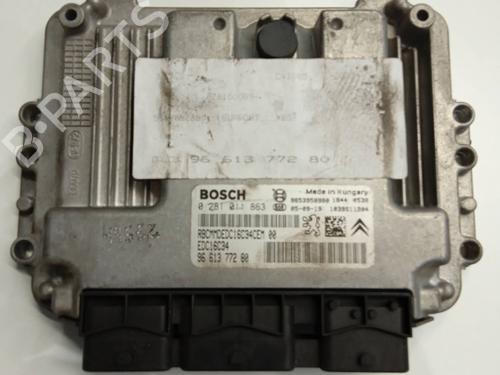 Engine control unit (ECU) PEUGEOT 307 (3A/C) | BP11156959M57