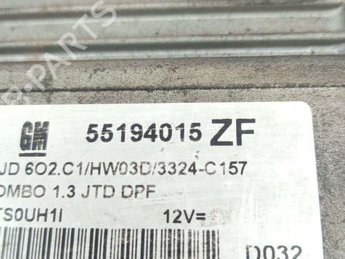 Engine control unit (ECU) OPEL COMBO Tour 1.3 CDTI 16V | BP33844895M57 - Image 4
