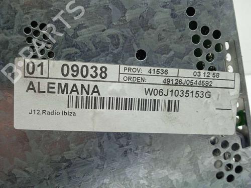 Radio SEAT IBIZA IV (6J5, 6P1) 1.6 TDI | BP11167003E6