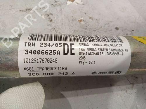 Used Right curtain airbag VW PASSAT B6 (3C2) 2.0 TDI 16V (140 hp) 16716417