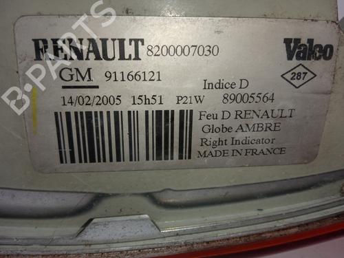 Right front indicator RENAULT TRAFIC II Bus (JL) 1.9 dCI 100 (JL0C, JL0K) | BP25902395C33 