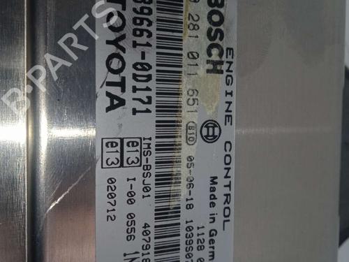Engine control unit (ECU) TOYOTA YARIS (_P1_) 1.4 D-4D (NLP10_, NLP10R) | BP23220961M57 - Image 2