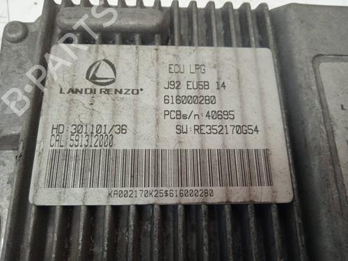 Engine control unit (ECU) DACIA LODGY (JS_) 1.6 LPG | BP11167394M57 - Image 3