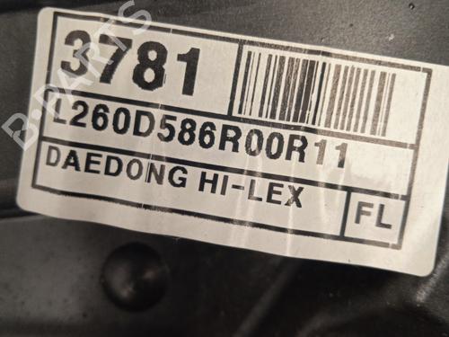 Rudehejsemekanisme ventre foran KIA CARENS IV  | BP31617816C22 