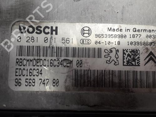 Engine control unit (ECU) CITROËN C5 II (RC_) 1.6 HDi (RC8HZB) | BP11149728M57 - Image 2