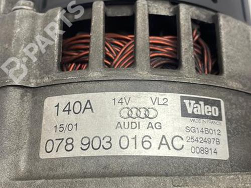 Alternator AUDI A4 B6 Avant (8E5) 2.5 TDI | BP4354663M7