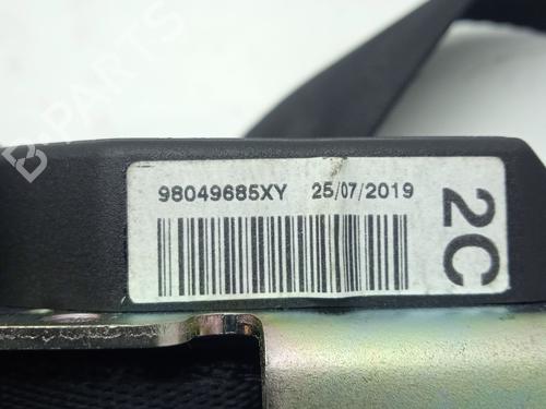 Rear center seatbelt CITROËN C-ELYSEE (DD_) 1.5 BlueHDi 100 | BP32190675I27 - Image 6