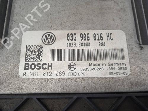 Engine control unit (ECU) SEAT ALTEA (5P1) 1.9 TDI | BP14933240M57