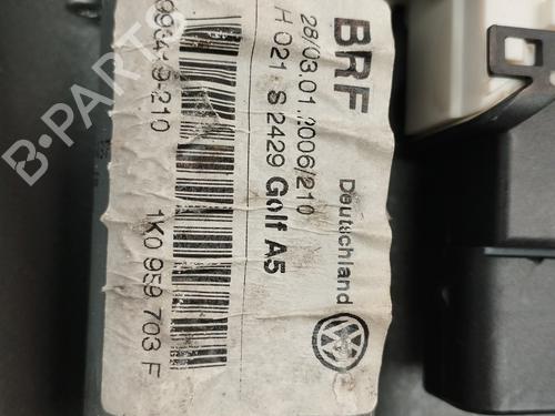 Rear left window mechanism VW GOLF V (1K1) | BP31616924C24