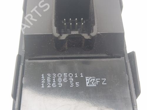 Left front window switch OPEL ZAFIRA TOURER C (P12) 2.0 CDTi (75) | BP38987148I27  - Image 5