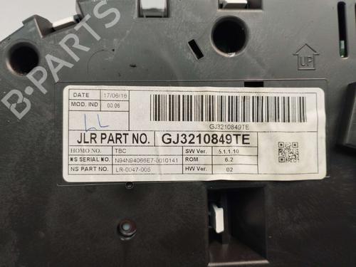 Instrument cluster LAND ROVER RANGE ROVER EVOQUE (L538) | BP25791191C47