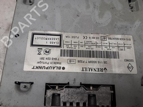 Radio RENAULT MEGANE III Hatchback (BZ0/1_, B3_) 1.5 dCi (BZ0C) | BP11152025E6 