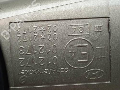 Right mirror HYUNDAI MATRIX (FC) 1.5 CRDi | BP4306717C27