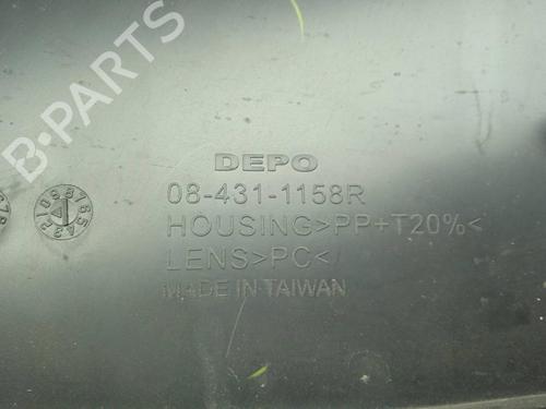 Right headlight FORD FOCUS C-MAX (DM2) 2.0 TDCi | BP12603438C29