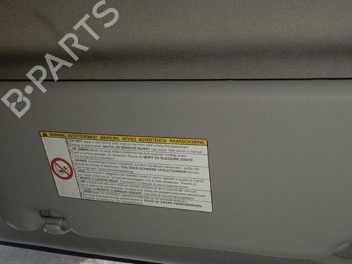 Used Right sun visor TOYOTA AURIS (_E15_) 1.8 Hybrid (ZWE150_, ZWE150R) (136 hp) 24509462