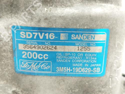 AC compressor VOLVO S40 II (544) 1.6 D | BP32988085M34 - Image 4